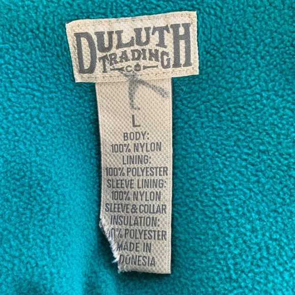 Duluth Trading Co. fleece lined jacket. Men’s size large. - Picture 5 of 7